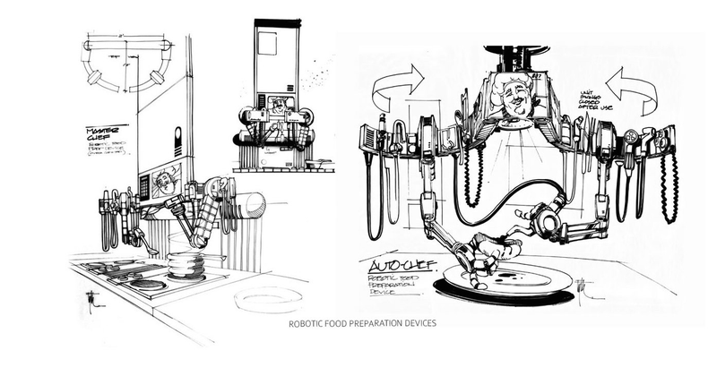 Illustration for article titled Brand New Concept Art of Back to the Future Part II's 2015 Technology